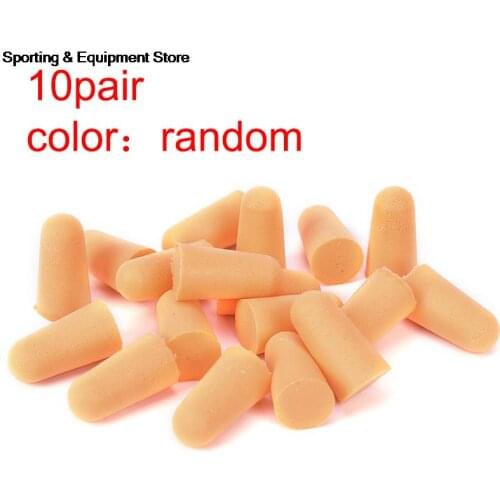 1/20pair Comfort Earplugs Noise Reduction Silicone Soft Ear Plugs Swimming Silicone Earplugs Protective For Sleep