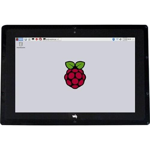 BlueRaven 10.1inch Capacitive Touch Screen LCD (B) with Case, 1280×800, HDMI, IPS Screen, Low Power