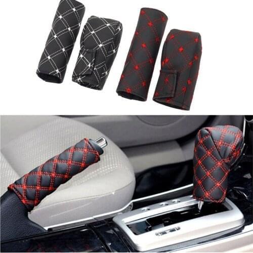 2-in-1 car shift cover hand brake cover for Infiniti FX-series Q-series QX-series Coupe EX37 EX25 JX35 EX35 G Class M-Class
