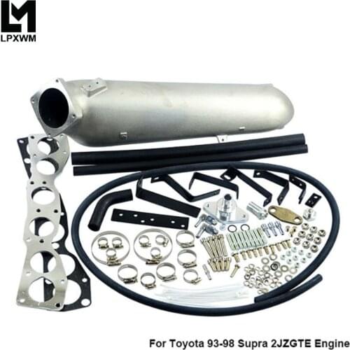 Cast Aluminium Intake Manifold For 93-98 Supra 2JZGTE For Toyota 2JZ Intake Manifold High Quality New Brand