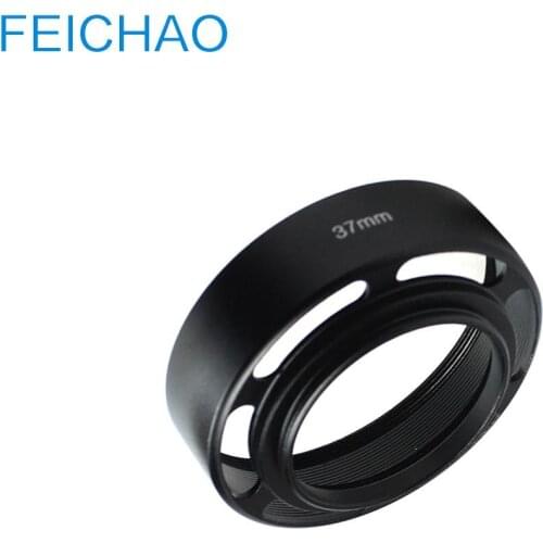 Metal Lens Hood Wide Angle 37 43 46 49 52 55 58 62mm Filter Thread Screw-in Mount for Leica Canon Nikon DSLR Lente Protector Cap