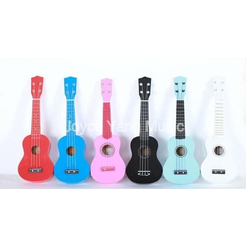 Niko Arrivals Excellent Rose 21' Soprano Wooden Ukulele Free Shipping