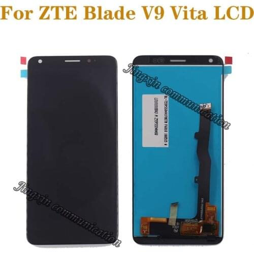 5.45 inch original for ZTE V9 Vita LCD display + touch screen digital converter component screen repair parts Free shipping