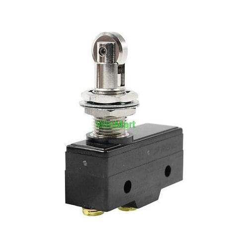 AC 250V 15A SPDT Cross Roller Plunger Momentary Micro Switch Microswitch