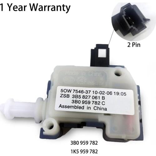 Fuel door lock actuator for VW JETTA PASSAT GOLF SKODA OCTAVIA AUDI TT oe:1J6810773A 1J6810773B 1K5959782 3B0959782