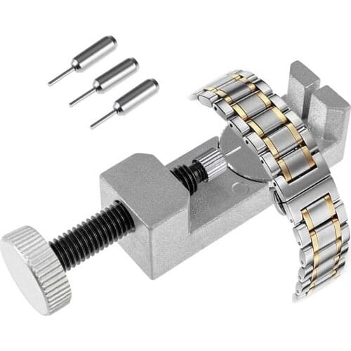 Professional Watch Band & Bracelet Link Remover Adjustable Metal 3 Pins Watch Repair Tools Professional Remover Adjustable