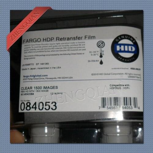 Fargo84053 Clear HDP Retransfer Film for HDP5000 ID card printers