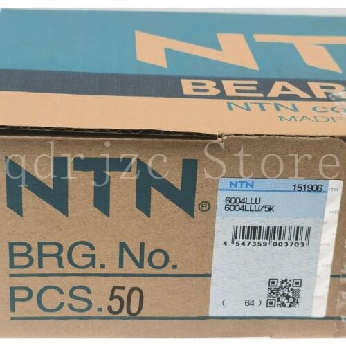 NTN Deep Groove Ball Bearing 6004LLU/5K 6004LU = 6004DU = 6004-C-2HRS = 6004-2RSH 20mm X 42mm X 12mm