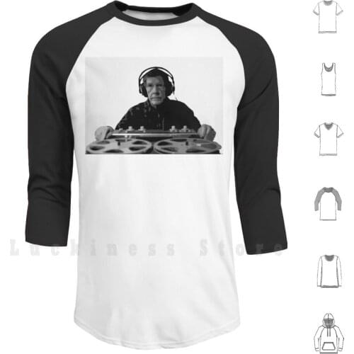 John Cage Hoodie Long Sleeve Composers John Cage Avant Garde Classical Music 20th Century