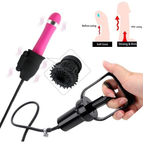 Adult Blowjob Penis Enlargement 10 Speed Male Masturbator Penis Sucking Glans Penis Massage machine Men Penis pump Vibrator 18