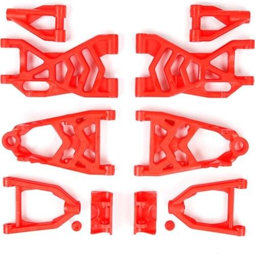 High Strength Nylon Front and Rear Suspension Arm Kit for 1/5 HPI ROVAN BAJA KM 5B ROFUN BAHA RC CAR Toys PARTS