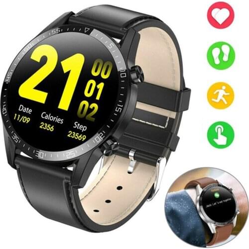 Women Men Smart Watch ECG Heart Rate Monitor Fitness Activity Tracker Waterproof Calls/Messages Reminder Sport Wristband