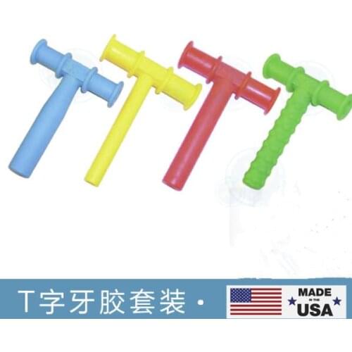 For original T word bite gum red yellow green blue talktools mouth muscle speech autism training tool words