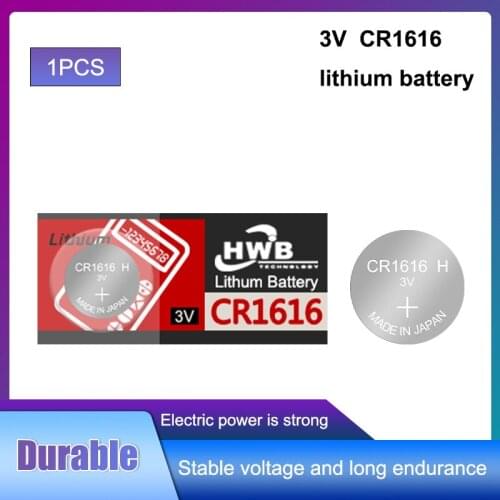 1x For maxell CR1616 Button Cell Coin Batteries CR1616 Car Remote Control Electric Alarm 3V Lithium Battery