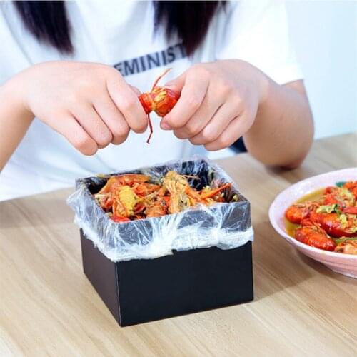 10/30/50/100Pcs Table Garbage Bags Mini Small Desktop Disposable Household Garbage Bags Home Waste Trash Bags