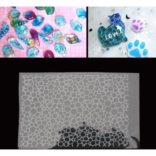 32CE Water Wave Ripple Filling Material DIY Frame Pendant Epoxy Resin Jewelry Making
