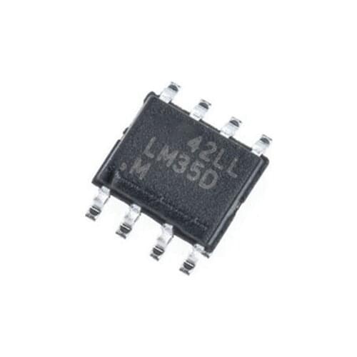 5pcs/lot LM35DM LM35D LM35 SOP-8 In Stock