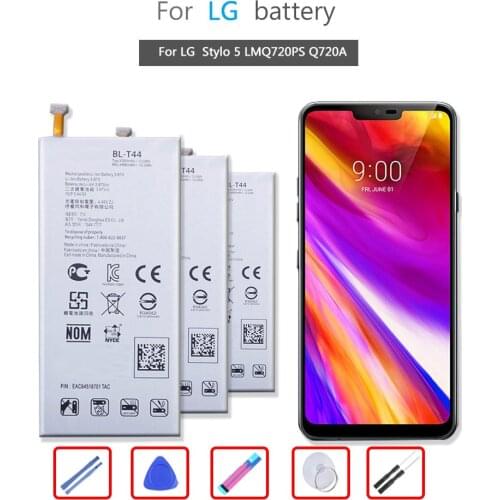 BL-T44 Mobile Phone Battery For LG Stylo 5 LMQ720PS Q720A Stylo5 BL T44 Bateria