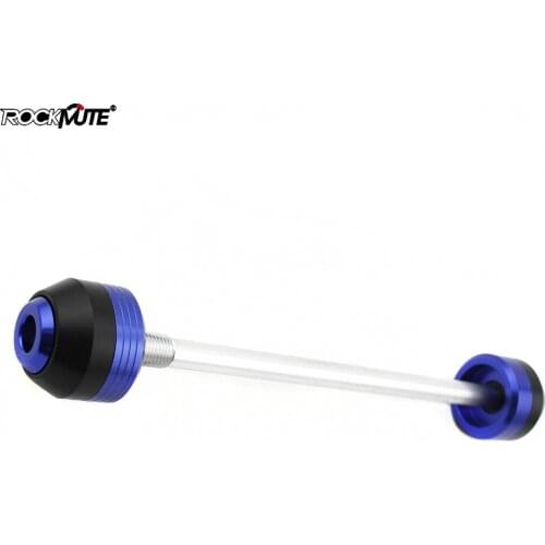 Motorcycle Aluminum Front Axle Fork Swing Arm Crash Wheel Protector Slider Pad For BMW HP4