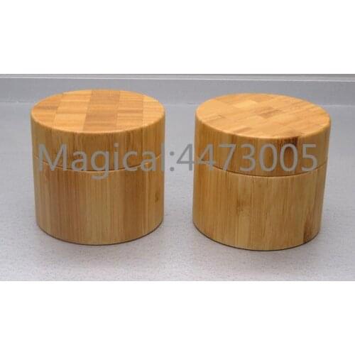Free Shipping10pcs/lot 250g High-grade Bamboo Cream Jar Inner PP Body Care Cream Jar,bamboo Packing Bottle