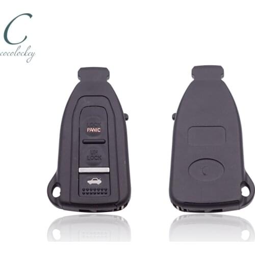 Cocolockey Car Key Shell Fob Case Fit For LEXUS LS430 02-06YEAR Smart Remote Key 2 3button Relacement Keyless Enter
