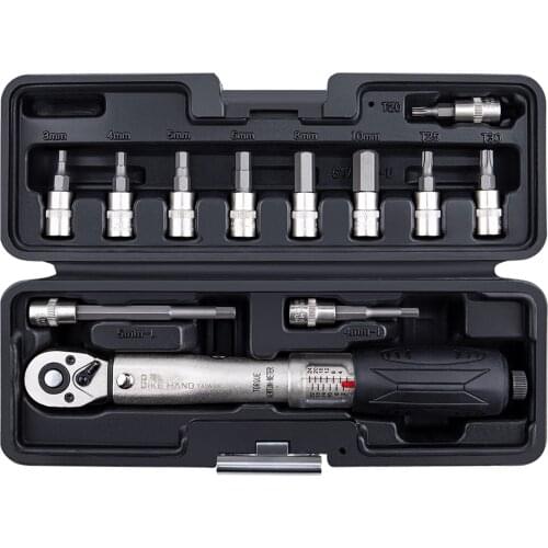 Bike Torque Wrench Set Anti-rust Durable Bicycle Repair Tool anti-rust durable Two-way adjustment accurate and convenient