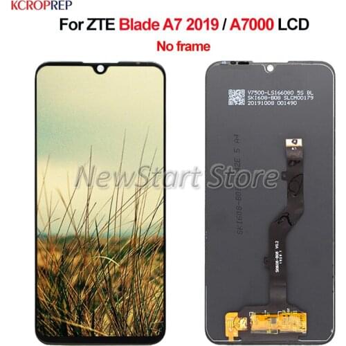For ZTE Blade A7 2019 A7000 LCD Display Touch Screen Digitizer Assembly For ZTE A7 2019 A7000 lcd Replacement Accessory 6.01"