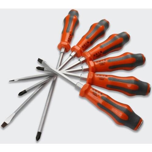 Dual Purpose Slotted/Phillips Screwdriver Expansion Screwdriver Cross Word Ratchet Screwdriver Manual Hardware Tools