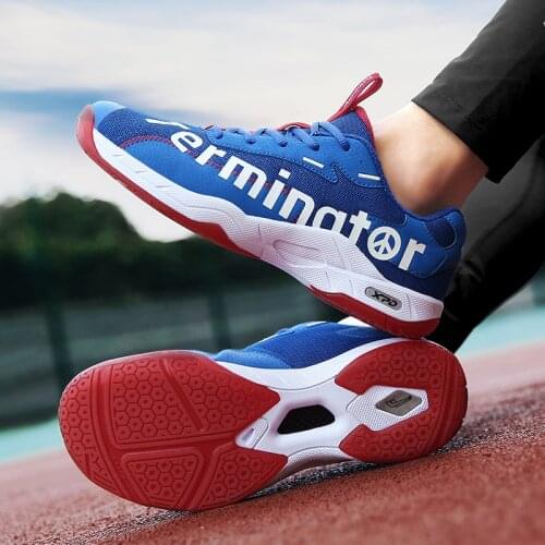 New Men Women Kids Breathable Volleyball Sheos Quality Volleyball Trainers Sneakers Men Big Size 36-46 Anti Slip Tennis Shoes