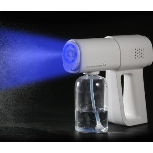 Nanometer Spray Machine Cordless Electric Sprayer Rechargeable Portable Atomizer Sprinkler Handheld Steam Atomiser 380ml