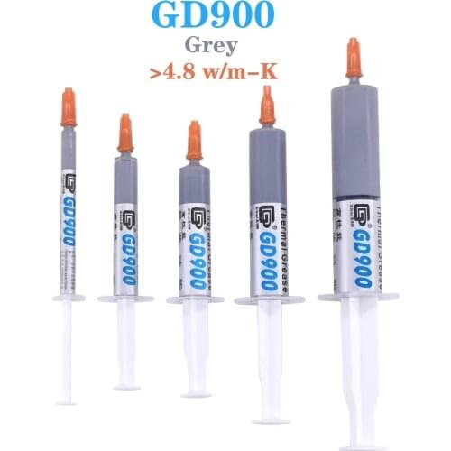 GD900 1/3/5/7/15/30g AMD Intel Processor CPU Cooler Cooling Fan Thermal Grease For Water Cooling Cooler CPU GPU LED LCD