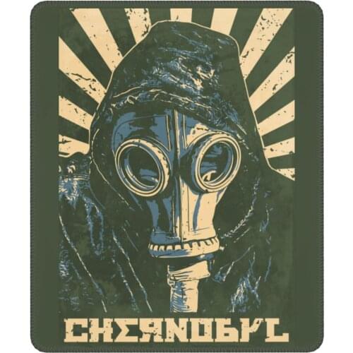 Chernobyl Remember Gaming Mouse Pad Nuclear Radiation Antislip MousePad Natural Rubber Computer Keyboard Desk Pad
