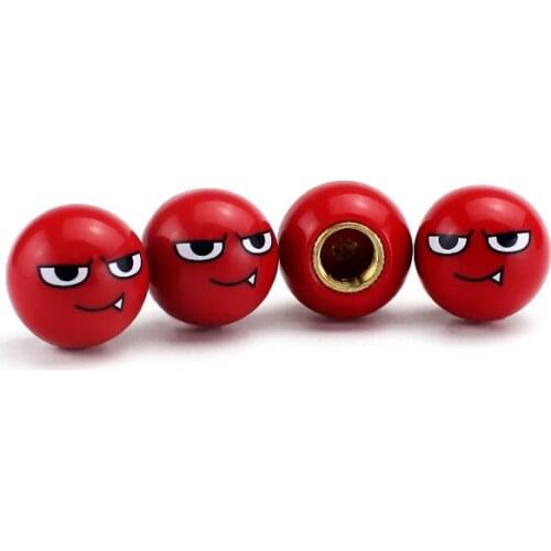 4pcs/set Wheels Tires Valves Decorative Round Ball Car Van Rustproof Dust air Leakproof Car Motorcycle Bicycle Caps Parts Tools