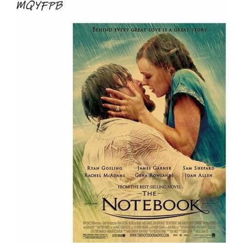Classic Movies TheNotebook Kraft Paper Poster Wall Decoration Painting Household Products