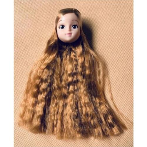 Rare Limited Edition Licca Doll Toy Head Original Cartoon Doll Head Girl DIY Dressing Hair Toys Collection Cute Doll Head