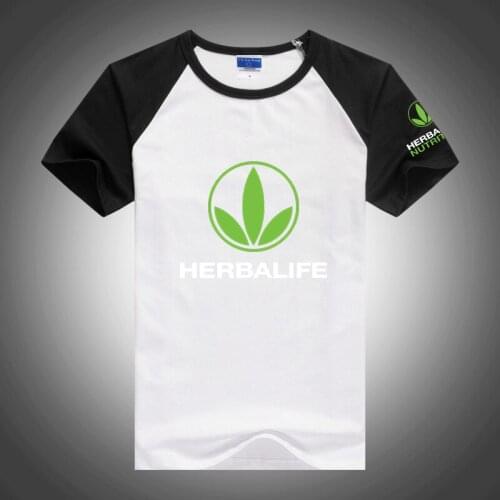 HERBALIFE NUTRITION 2021 Summer Print Round Neck Comfortable Fit Sweatshirt Leisure Comfortable Decal T-shirt Fashion Casual Top