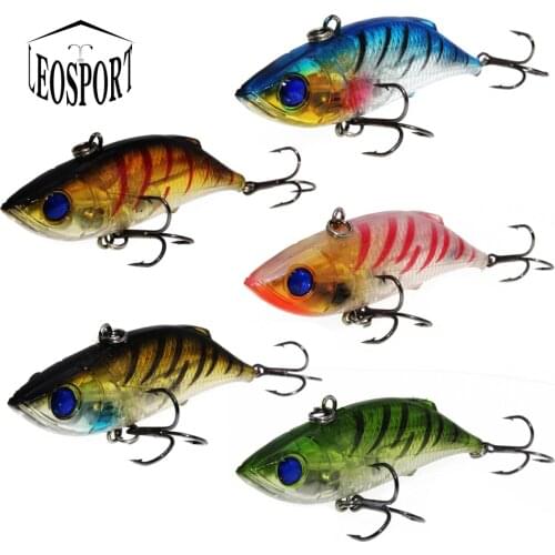 Wokotip 3D Eyes Lures Baits Crank VIB Hard-Fishing-Lure Sinking Rattlin-Hook Vibra Hooktion