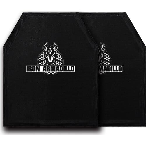IRON ARMADILLO Personal Protection Soft Armor Insert NIJ 0101.06 IIIA UHMWPE 10x12" light weight pack of 2 pcs for Plate Carrier