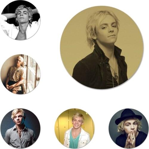 Ross Lynch Icons Pins Badge Decoration Brooches Metal Badges For Clothes Backpack Decoration 58mm