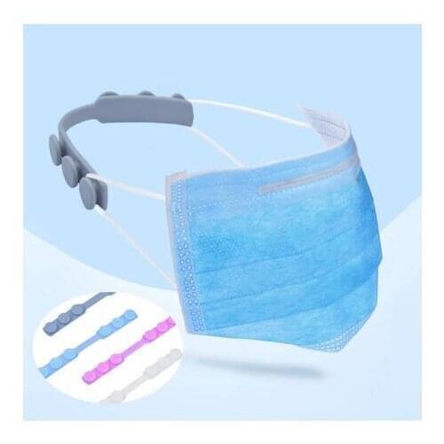 1000pcs/lot Mask Holder Third Gear Adjustable Anti-slip Mask Ear Grips Extension Hook Face Masks Buckle Holder Home Accessories