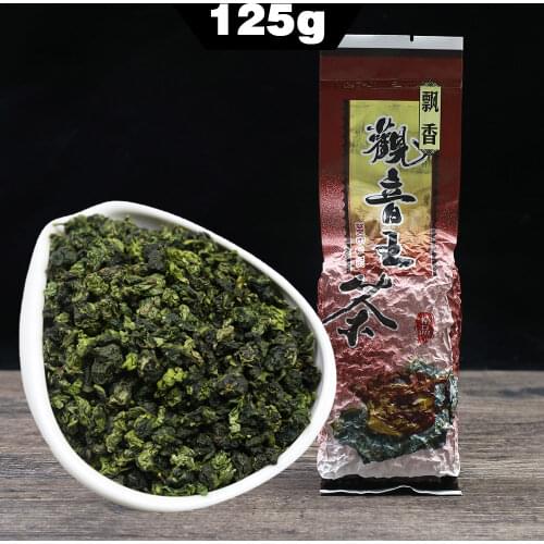 2020/2021 Ti Kuan Yin Tea for Weight Loss Tiguanin Tea Green Oolong with Vacuum Packing 125g Best Oolong