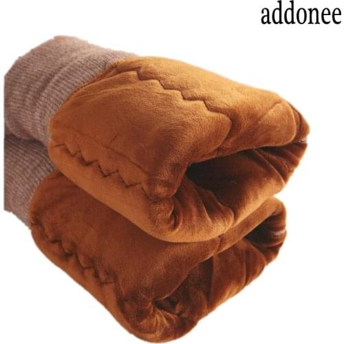 -45 ° C 100% camel hair pants for old women men winter thick high waist plus size camel hair underwear loose and warm