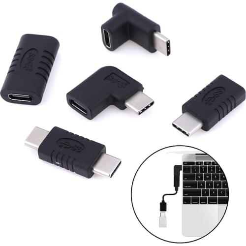 Right Angle USB 3.1 Type C Male to Female USB-C Converter Adapter for Smart Phone for Samsung
