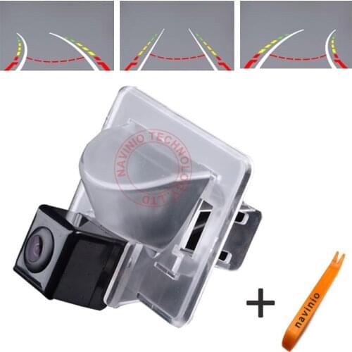 CCD car track camera reversing trajectory for Mazda 5 back up reverse parking car camera waterproof fully NTSC PAL( optional)