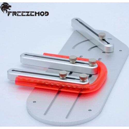 FREEZEMOD full metal hard tube bending tool all-round bending tube auxiliary 2019 aluminum alloy version.WNWG-T2
