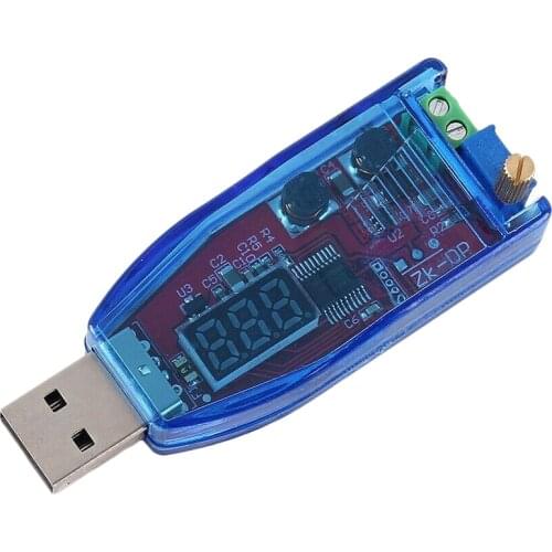 Dc-Dc Usb Adjustable Step Up/Down Power Supply Voltage Regulator Module 5V-24V