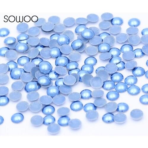 Eco-friendly lead free Metal Hot Fix Studs Dome Shape Half Round Cobalt Dome Studs hot fix half round studs baby studs