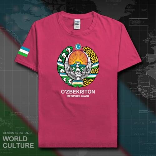 Uzbekistan Uzbekistani mens t shirt 2019 jerseys nation team tshirt tops t-shirt Sports clothing tees country UZB Ozbekiston 20