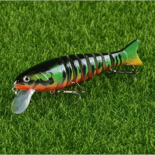 Hot Sale 10.5cm 17g Fishing Lure Multi Jointed Hard Bait Lifelike joint bait Wobblers Sinking Swimbait Fishing Lure Crankbait