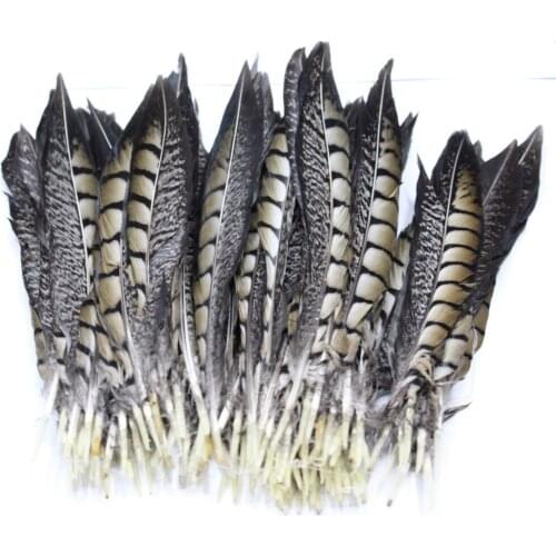Hot sales 100pcs/lot Beautiful copper plumage chicken tail feathers 10-15cm/4-6inches for wedding party home decoration